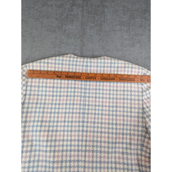 NWT Pendelton Blazer Womens 16 Plus Houndstooth Virgin Wool Made USA Vintage - Picture 7 of 9